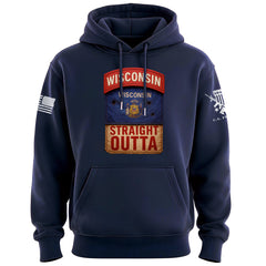 Straight Outta Wisconsin Hoodie