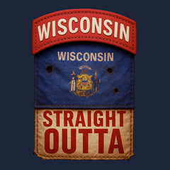 Straight Outta Wisconsin Hoodie