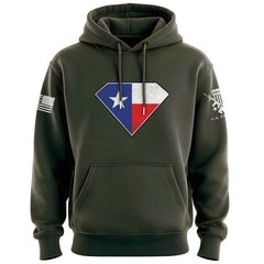 Super Patriot Texas Flag Hoodie