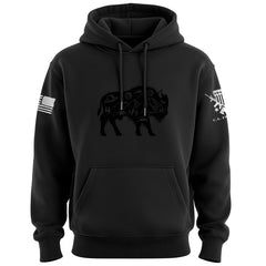 Surreal Buffalo Hoodie
