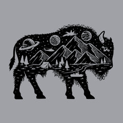 Surreal Buffalo Hoodie