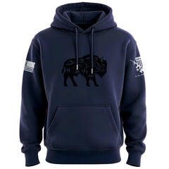Surreal Buffalo Hoodie