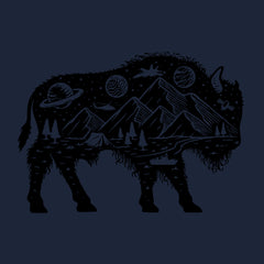 Surreal Buffalo Hoodie