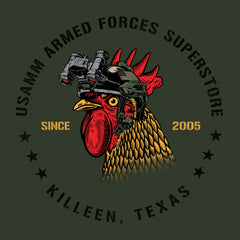 Tactical Rooster Circle Hoodie