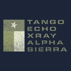 TANGO ECHO XRAY ALPHA SIERRA DRAB Hoodie