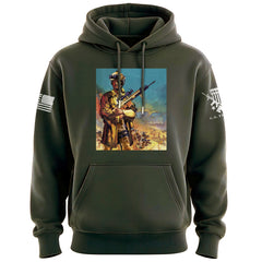Tactical Davy Crockett Square Hoodie