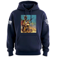 Tactical Davy Crockett Square Hoodie