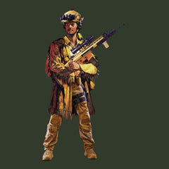 Tactical Davy Crockett Hoodie