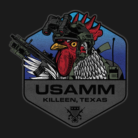 Tactical Rooster Polygon Hoodie