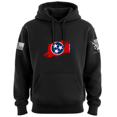 Tennessee Flag Paint Swatch Hoodie