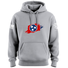 Tennessee Flag Paint Swatch Hoodie