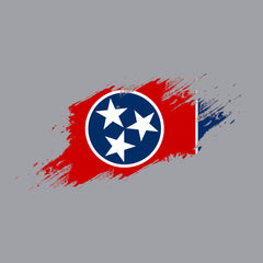 Tennessee Flag Paint Swatch Hoodie