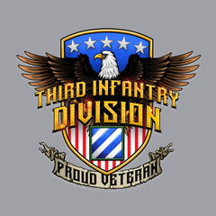 Third Infantry Eagle Shield Hoodie