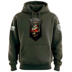 This is FUBAR Skull Grenade Hoodie
