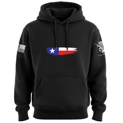 Torn Texas Flag Hoodie