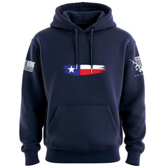 Torn Texas Flag Hoodie