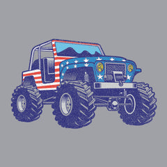 USA FLAG Jeep Hoodie