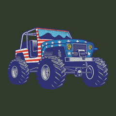 USA FLAG Jeep Hoodie