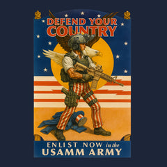 USAMM Army Uncle Sam Version 2 Hoodie