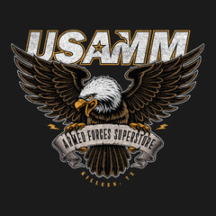 USAMM Eagle Biker Style Hoodie