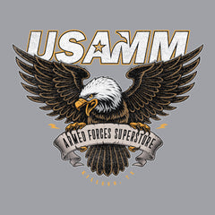 USAMM Eagle Biker Style Hoodie
