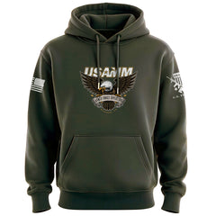USAMM Eagle Biker Style Hoodie