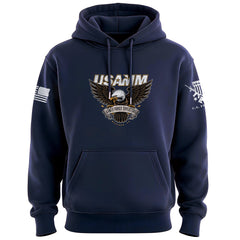 USAMM Eagle Biker Style Hoodie