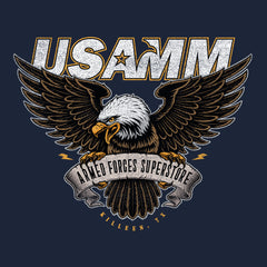USAMM Eagle Biker Style Hoodie