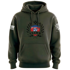 USAMM Shield Tennessee Flag Hoodie
