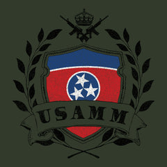 USAMM Shield Tennessee Flag Hoodie