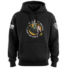 US ARMY AIR CORPS BOMB PINUP  Hoodie