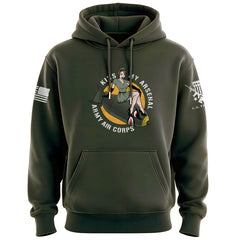 US ARMY AIR CORPS BOMB PINUP  Hoodie