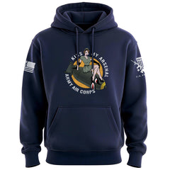 US ARMY AIR CORPS BOMB PINUP  Hoodie