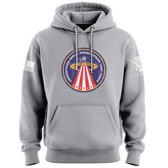 Unidentified Aerial Phenomenon Task Force Circle Graphic Hoodie