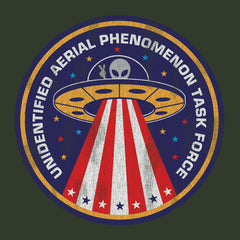 Unidentified Aerial Phenomenon Task Force Circle Graphic Hoodie