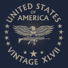 United States of America Vintage XLVII Hoodie