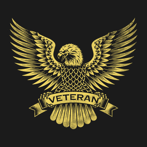 Veteran Eagle Vegas Gold Hoodie