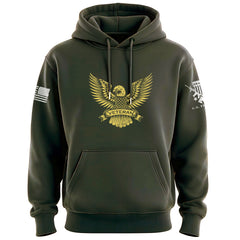 Veteran Eagle Vegas Gold Hoodie