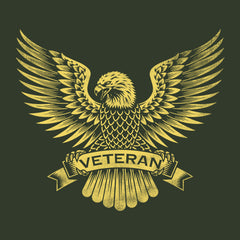 Veteran Eagle Vegas Gold Hoodie