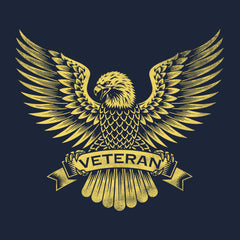Veteran Eagle Vegas Gold Hoodie