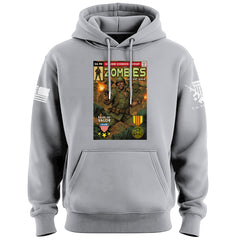 Vintage Zombies in the Nam Comic Hoodie