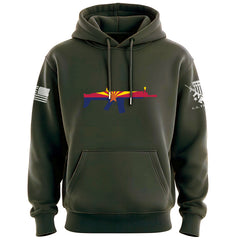 Arizona Scar Flag Hoodie