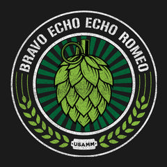 Bravo Echo Echo Romeo Grenade Hoodie