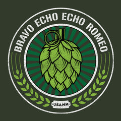 Bravo Echo Echo Romeo Grenade Hoodie
