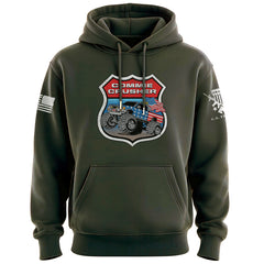 Commie Crusher Monster Truck Hoodie