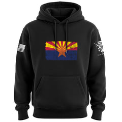 Distressed Arizona Flag Hoodie