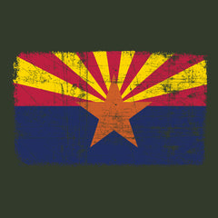 Distressed Arizona Flag Hoodie