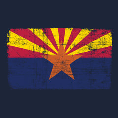 Distressed Arizona Flag Hoodie