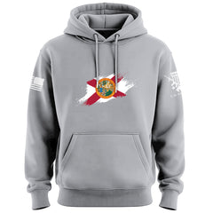 Florida Flag Paint Swatch Hoodie