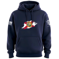 Florida Flag Paint Swatch Hoodie